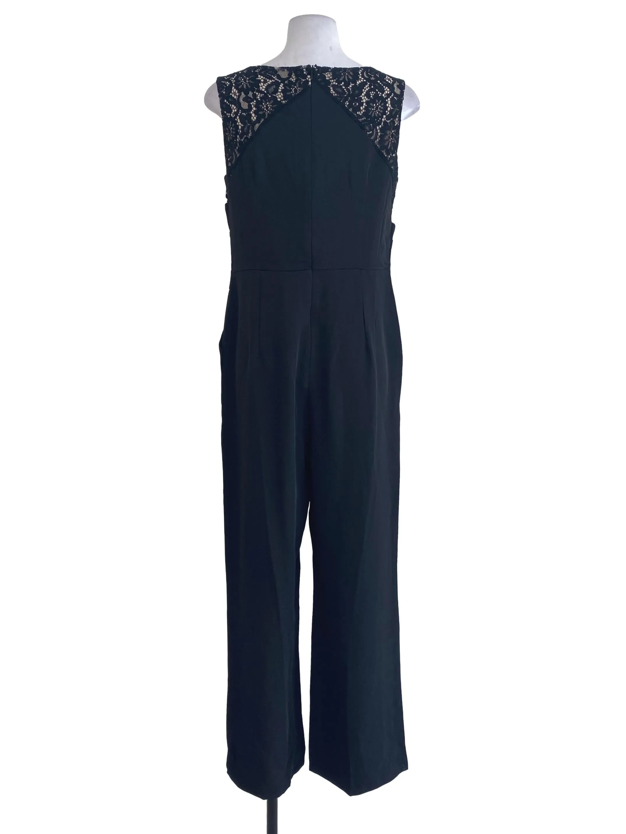 Black Laced Jumpsuits