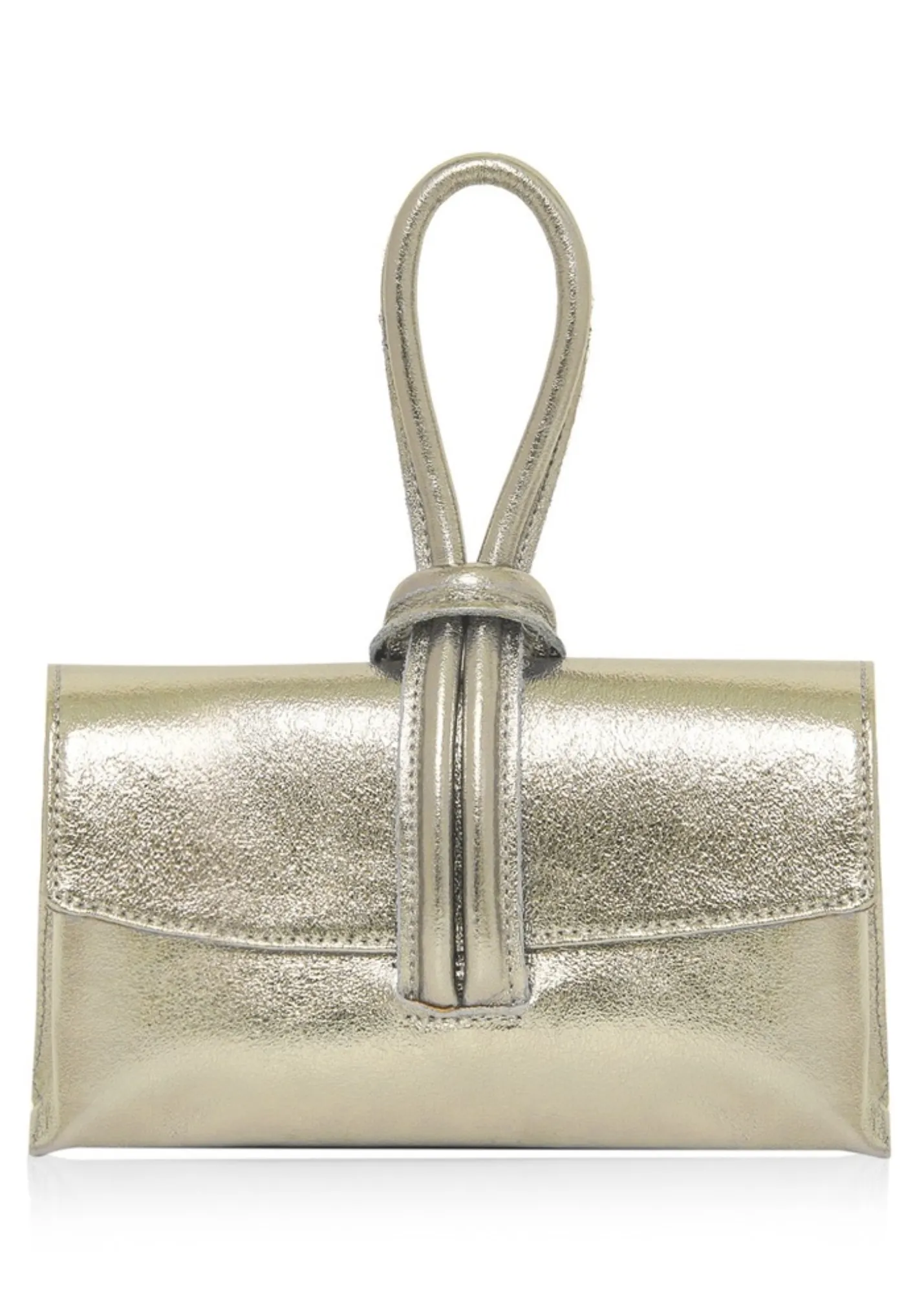 Black Loop Clutch/Cross Body Bag