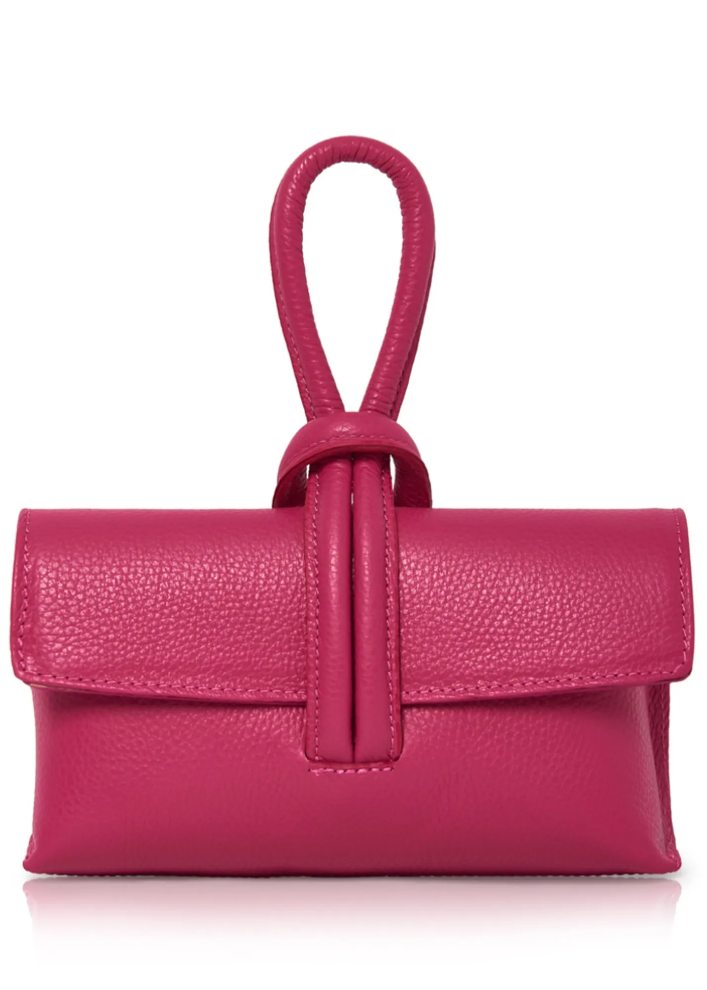 Black Loop Clutch/Cross Body Bag