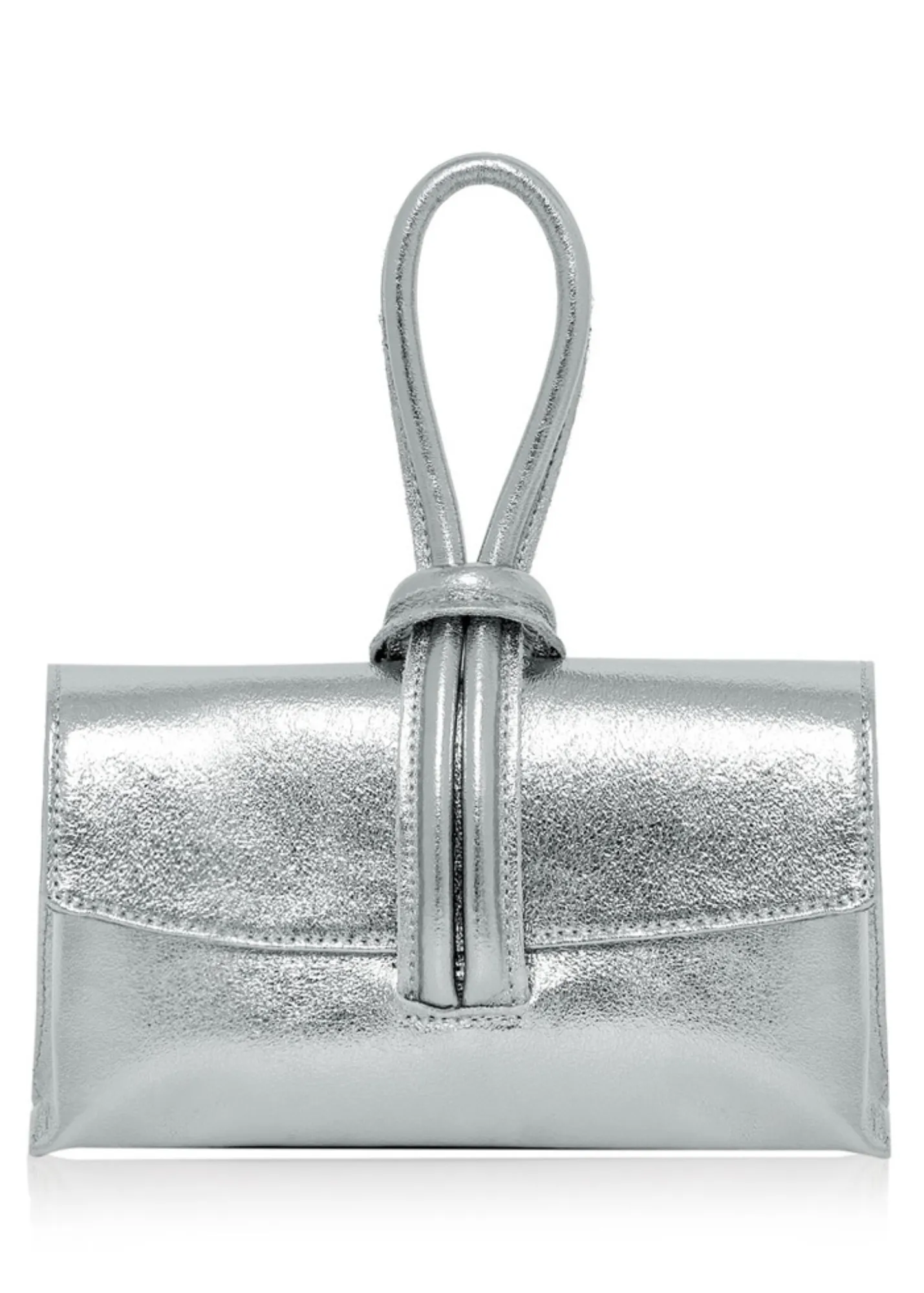 Black Loop Clutch/Cross Body Bag