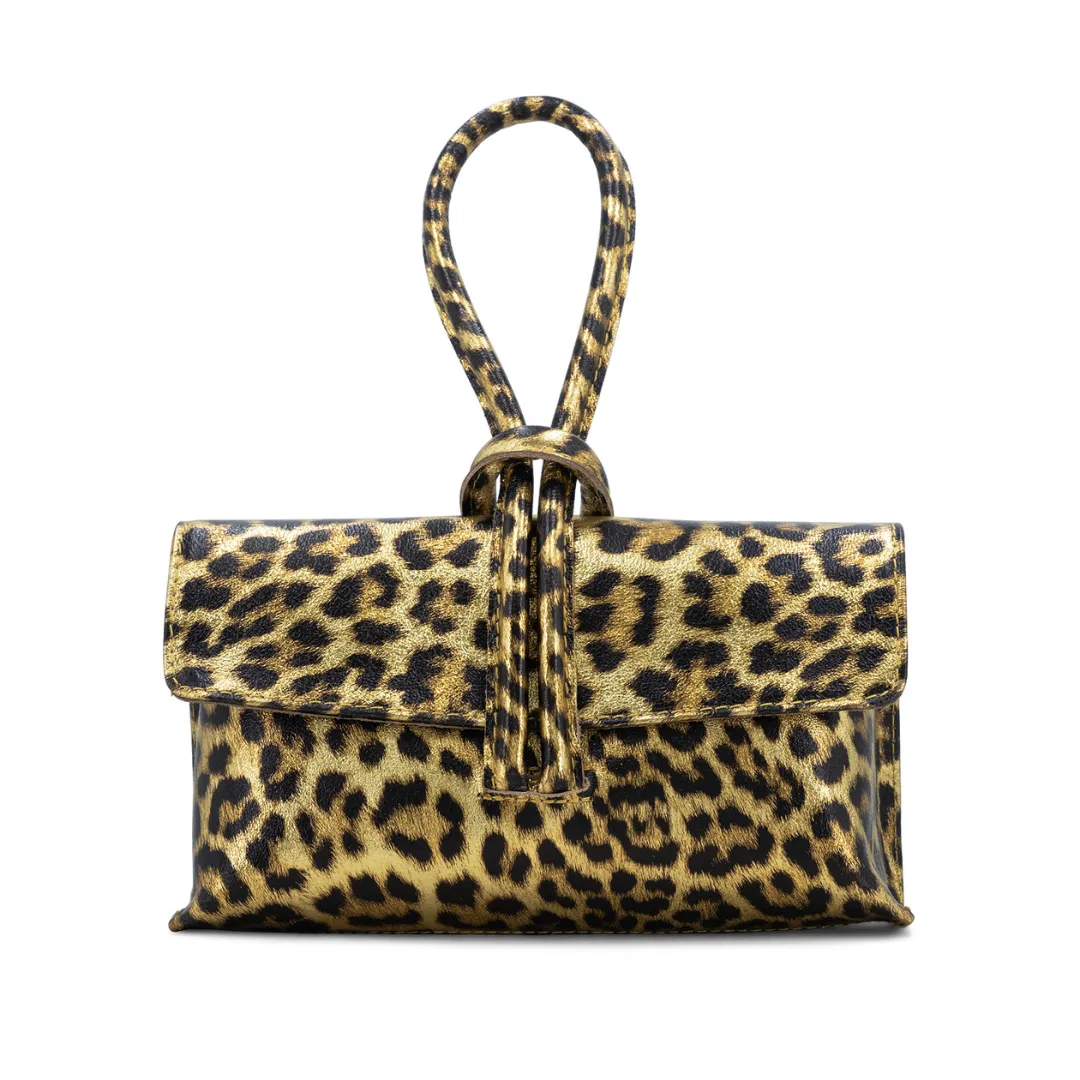 Black Loop Clutch/Cross Body Bag