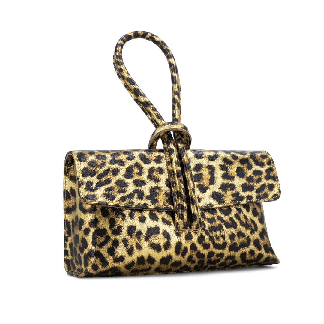 Black Loop Clutch/Cross Body Bag
