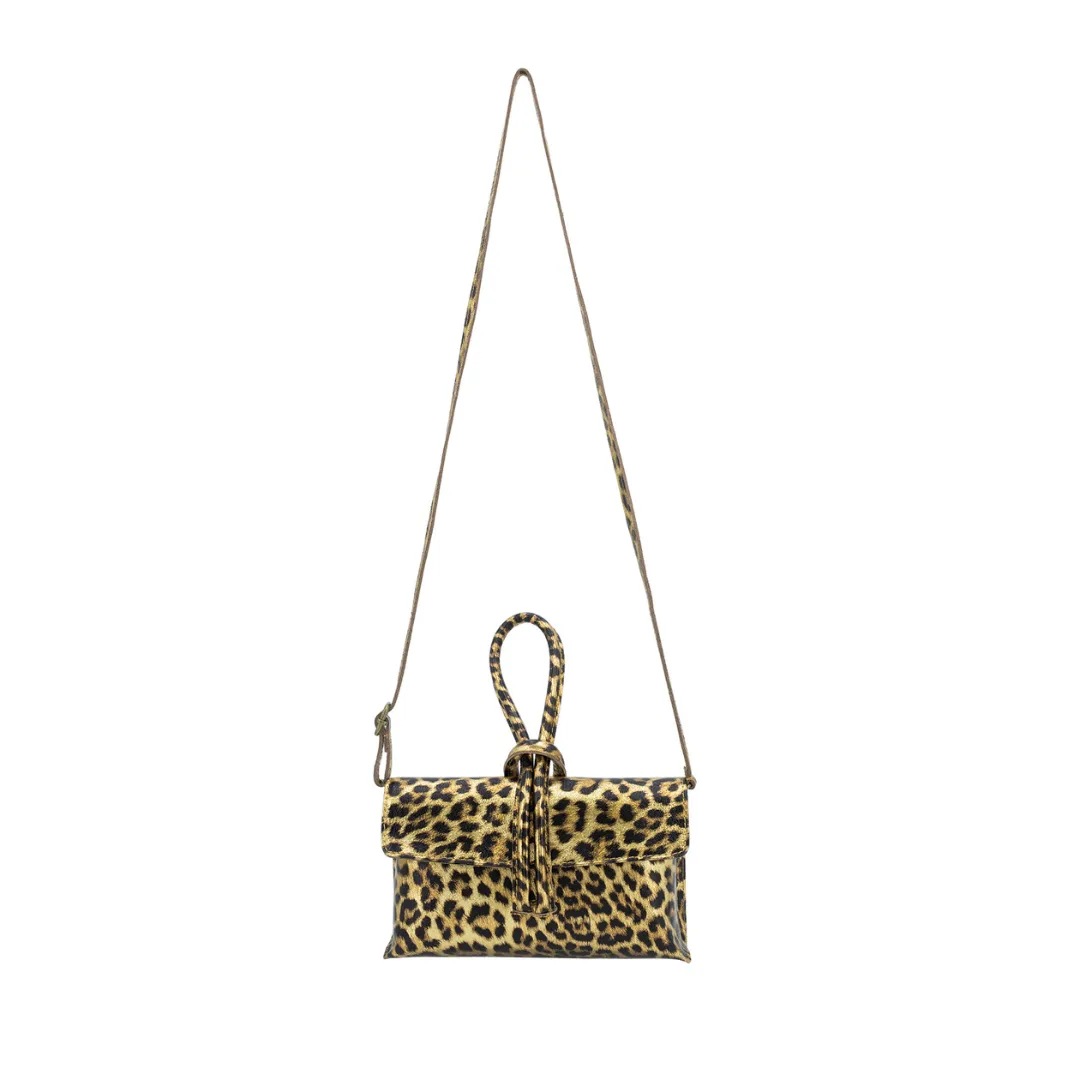 Black Loop Clutch/Cross Body Bag