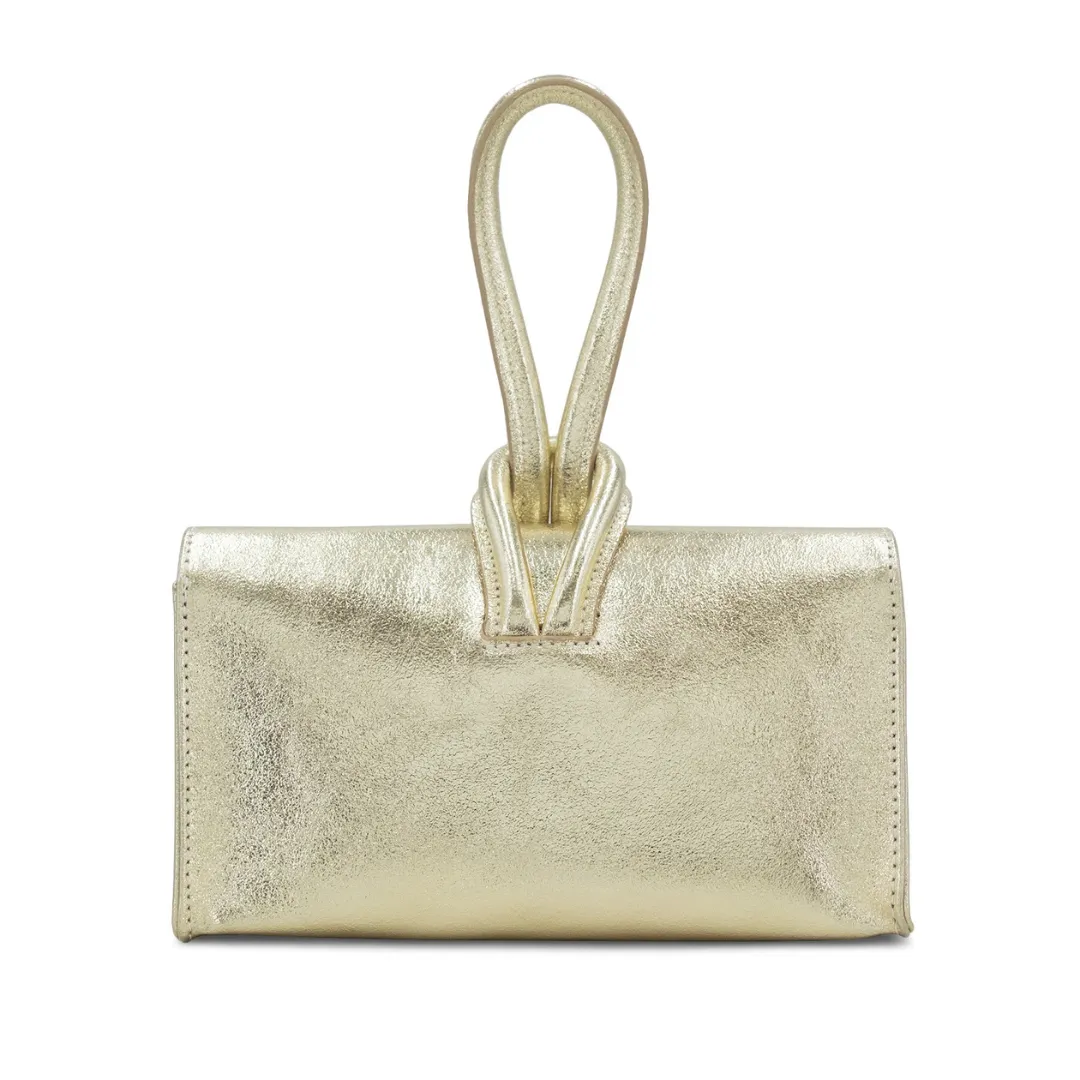 Black Loop Clutch/Cross Body Bag
