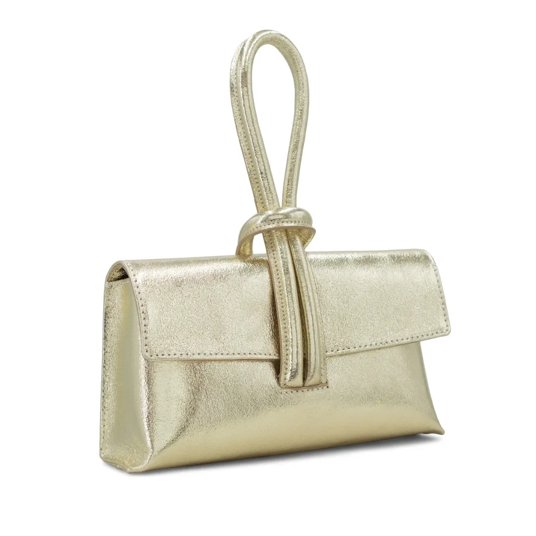 Black Loop Clutch/Cross Body Bag