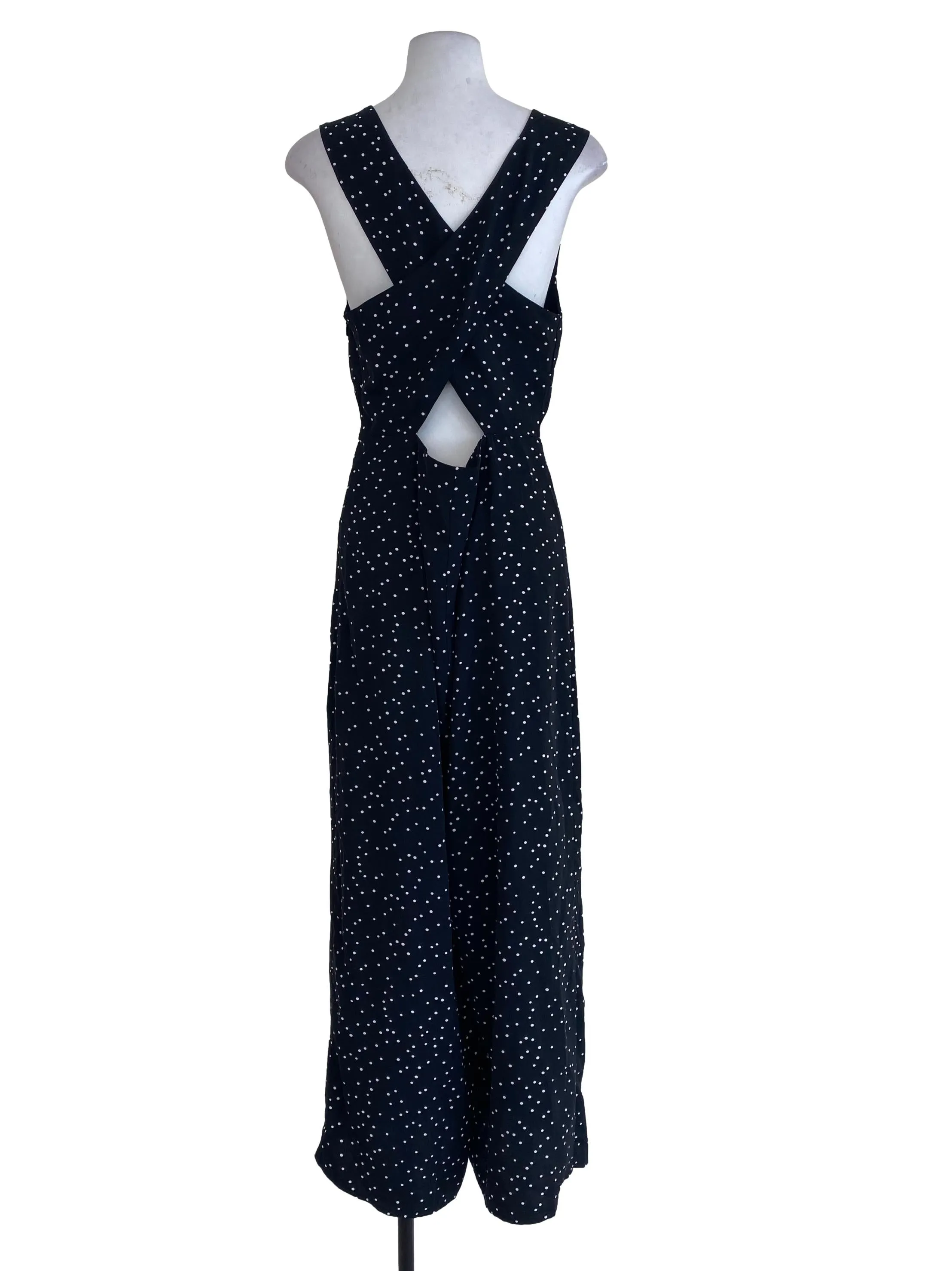 Black Polka Dot Jumpsuits