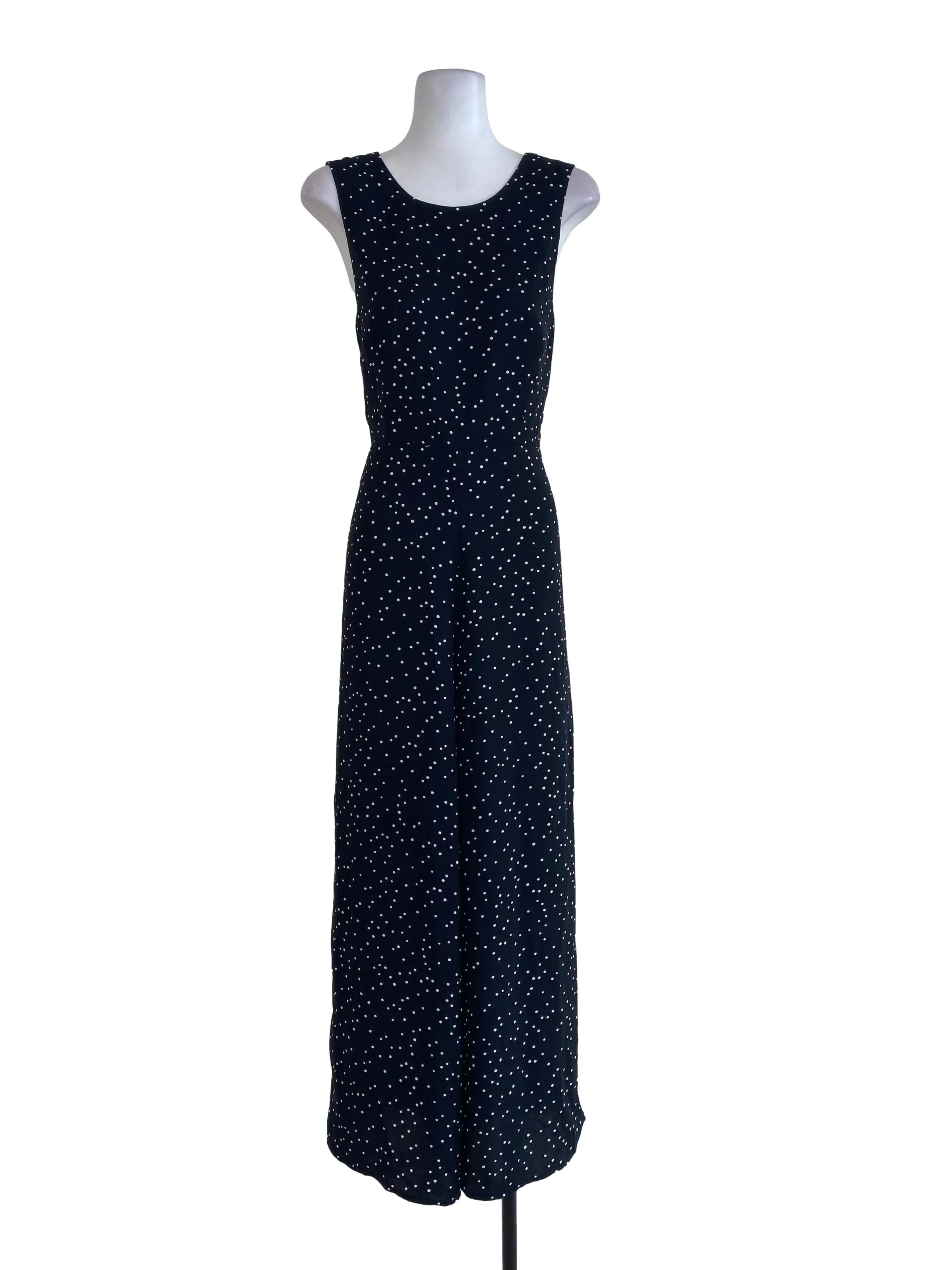 Black Polka Dot Jumpsuits