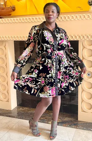 Black Shirt Dress