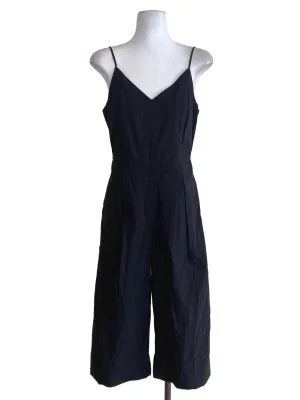 Black V Neck Jumpsuits