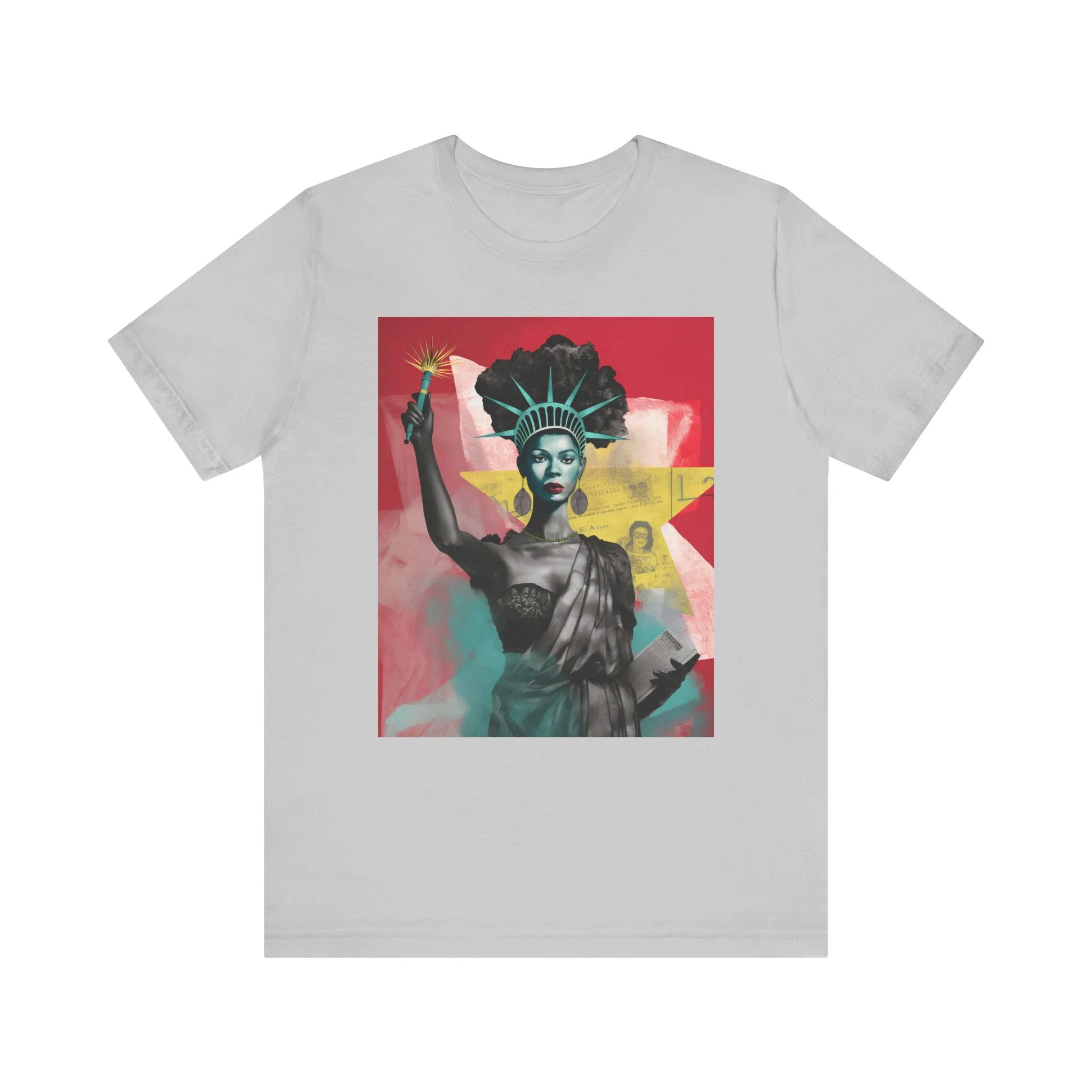 Black Woman Statue of Liberty Tee