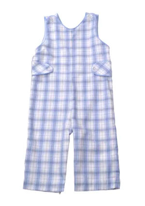 Blue & Tan Plaid Longall