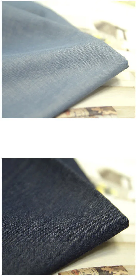 Blue Cotton Fabric - Choose From 4 Patterns - By the Yard /60477
