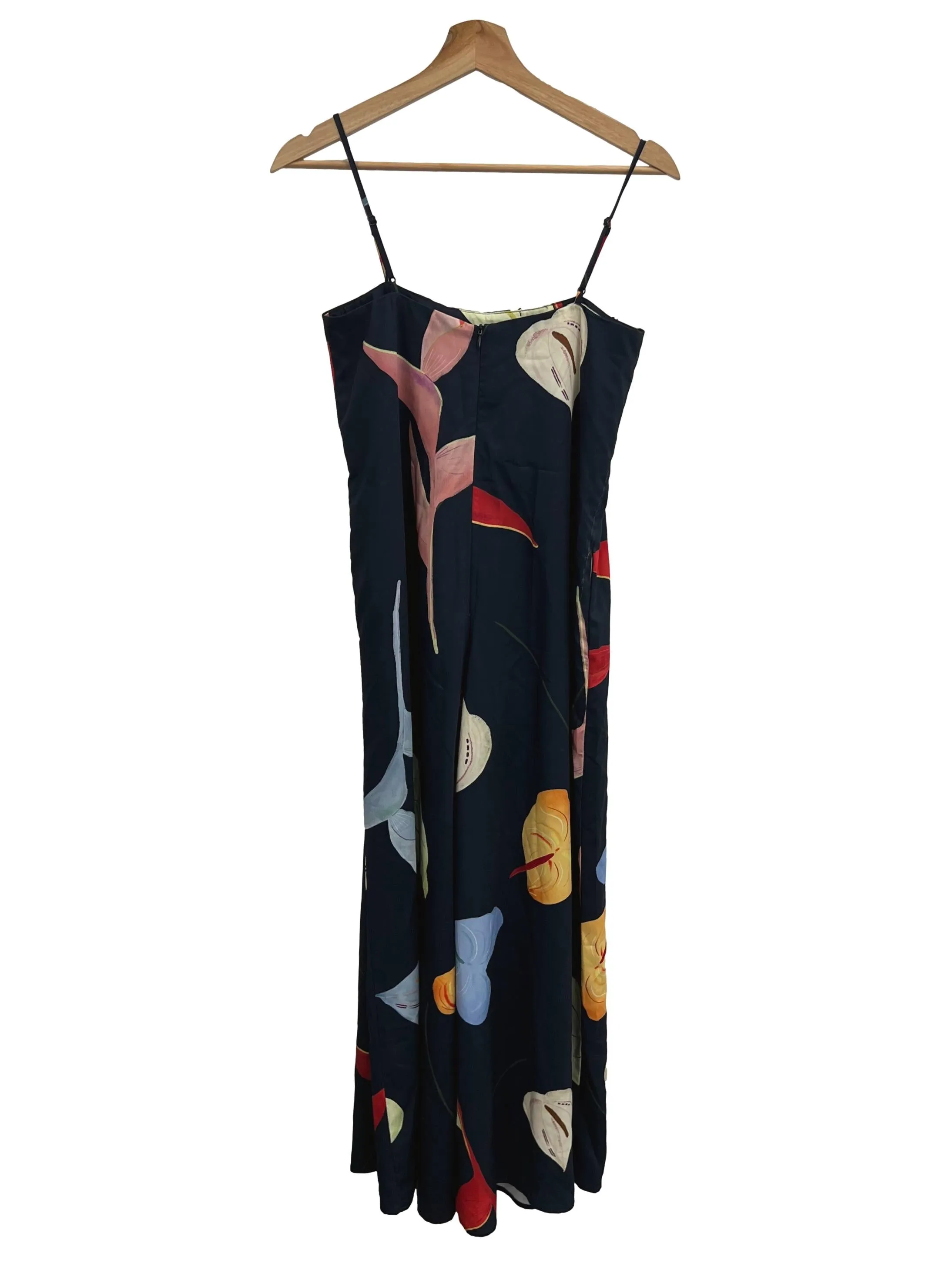 Blue Leaf Printed Jumpsuit LB
