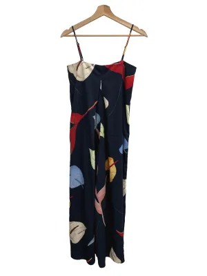 Blue Leaf Printed Jumpsuit LB
