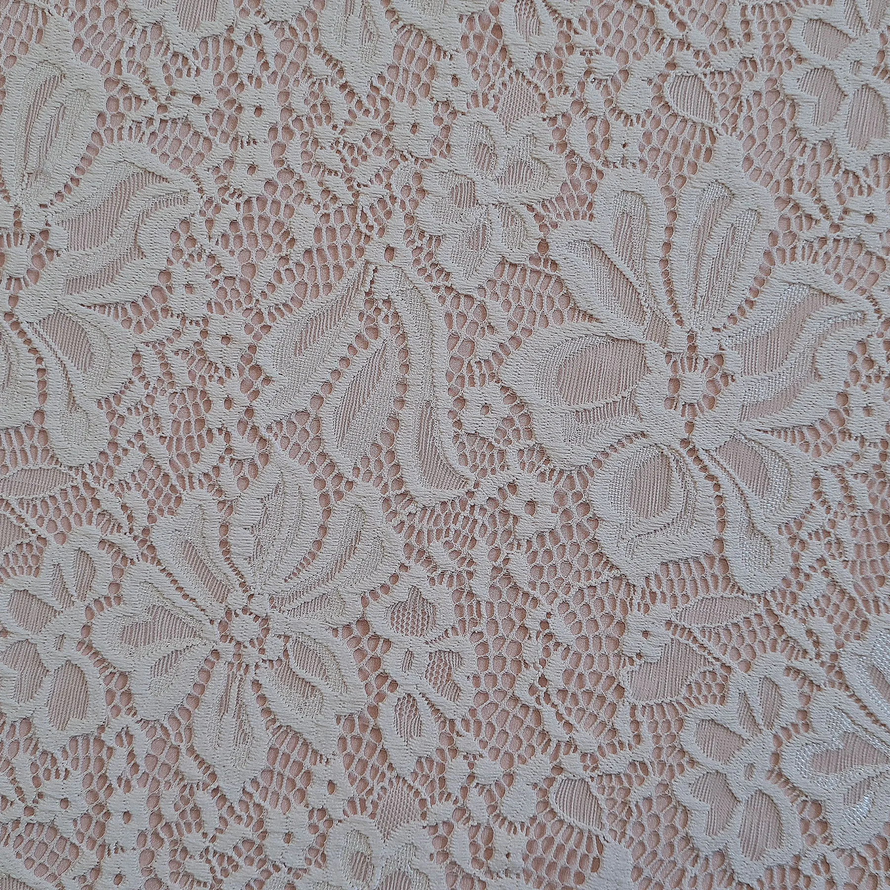 Blush lace wrap dress #1274