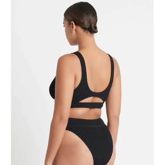 Bond-eye Sasha Crop Eco Black