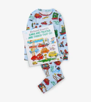 Books to bed - Cars and Trucks and Things that Go Book and Pajama Set