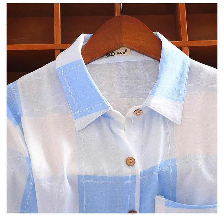 Bow Tie Turn-Down Collar Shirt