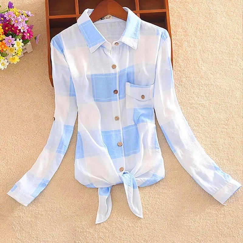 Bow Tie Turn-Down Collar Shirt