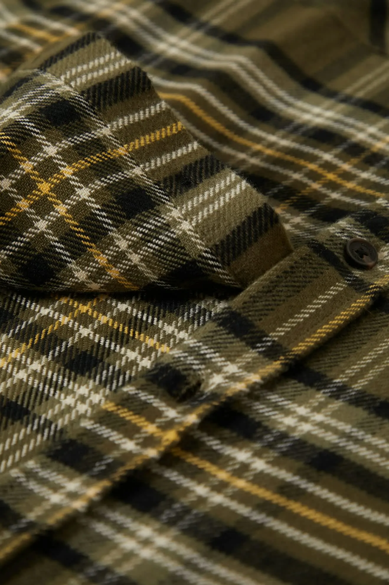 Bowery L/S Flannel - Ivy Green/Olive Surplus/Black