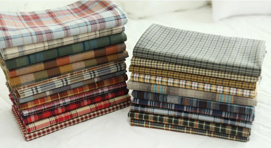 Britain Checker Prewashed Cotton 23 Types 018 per Yard 26183 44477-1