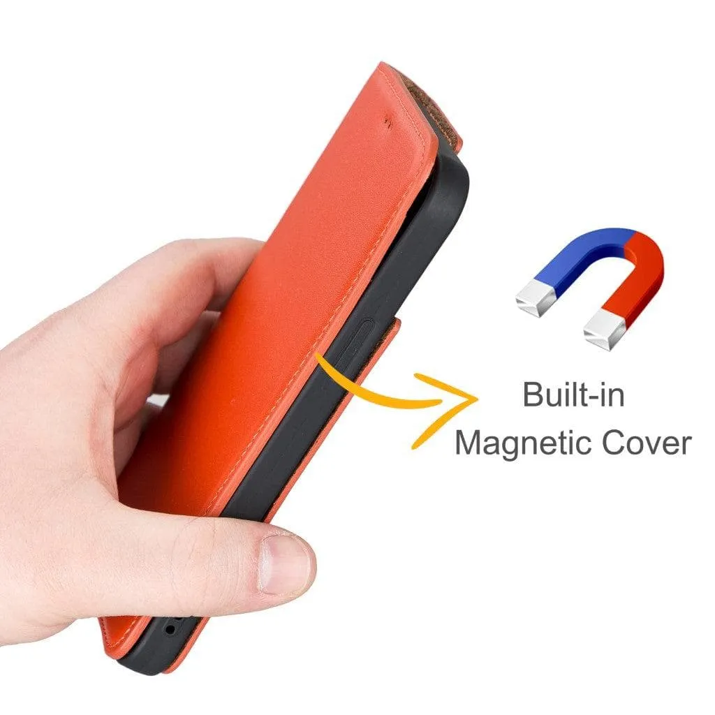 Brooks Leather Slim Wallet Case for Apple iPhone 13 Series