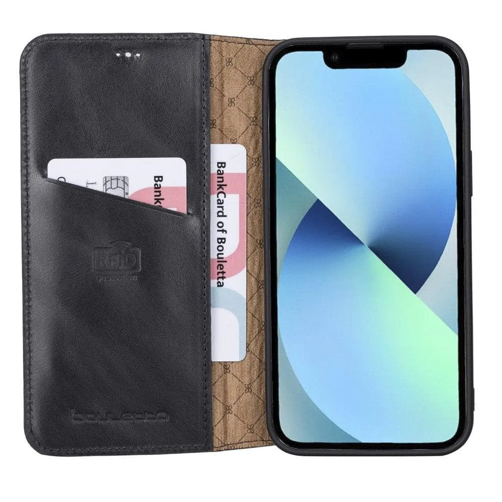 Brooks Leather Slim Wallet Case for Apple iPhone 13 Series