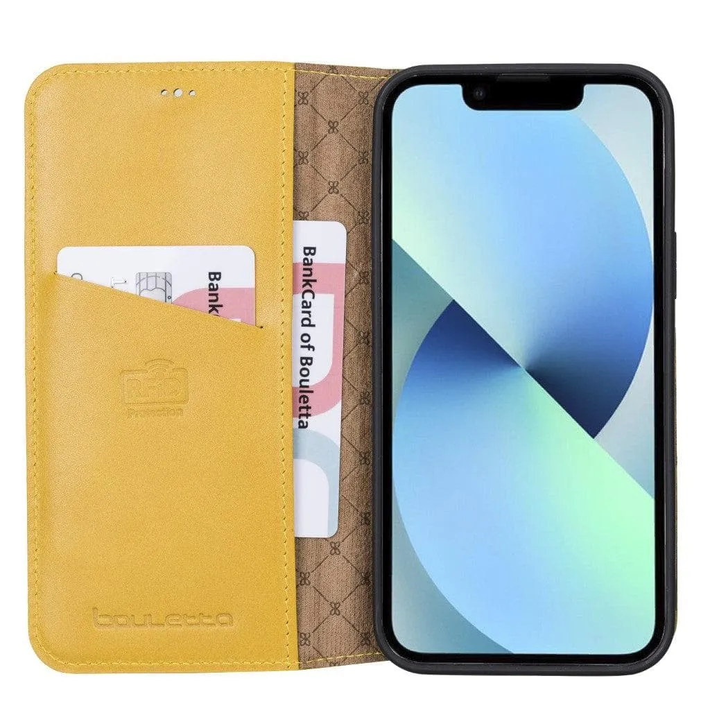 Brooks Leather Slim Wallet Case for Apple iPhone 13 Series
