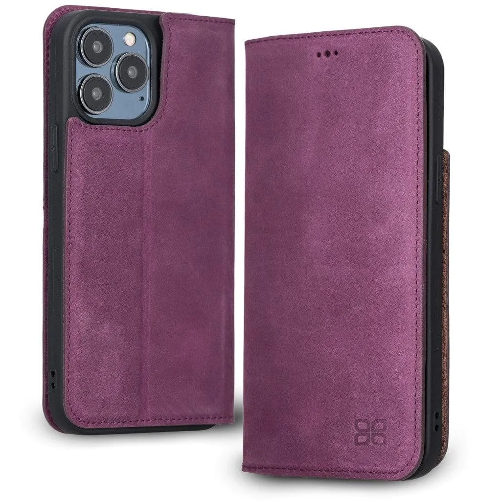 Brooks Leather Slim Wallet Case for Apple iPhone 13 Series