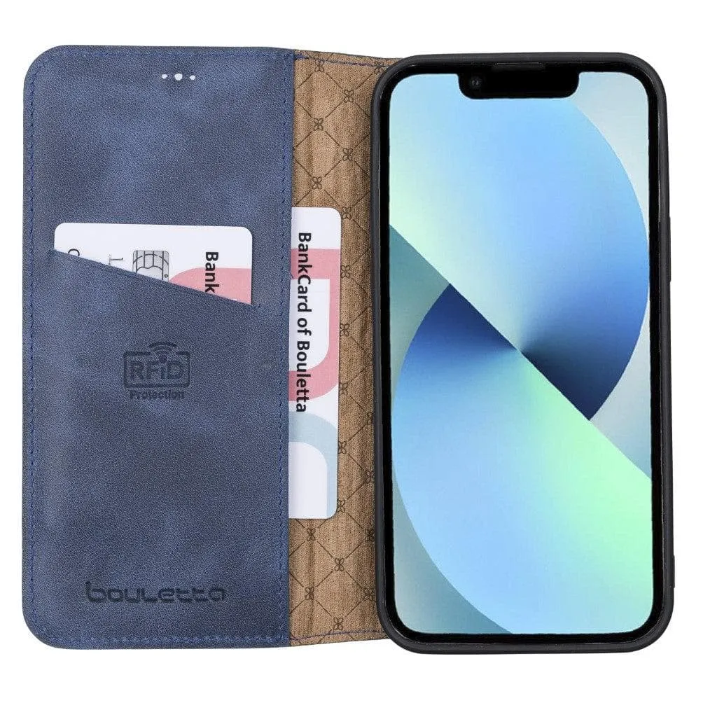 Brooks Leather Slim Wallet Case for Apple iPhone 13 Series