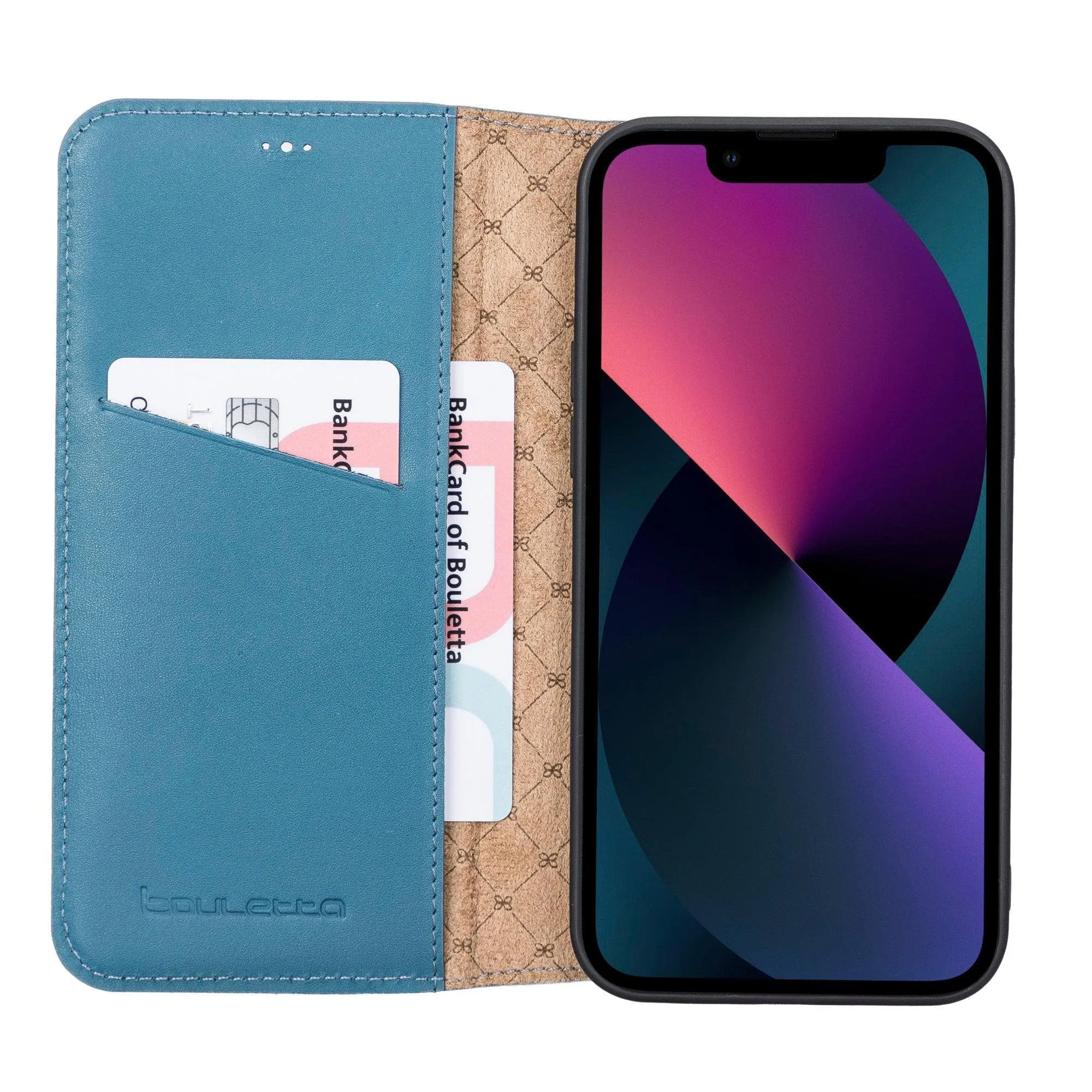 Brooks Leather Slim Wallet Case for Apple iPhone 13 Series