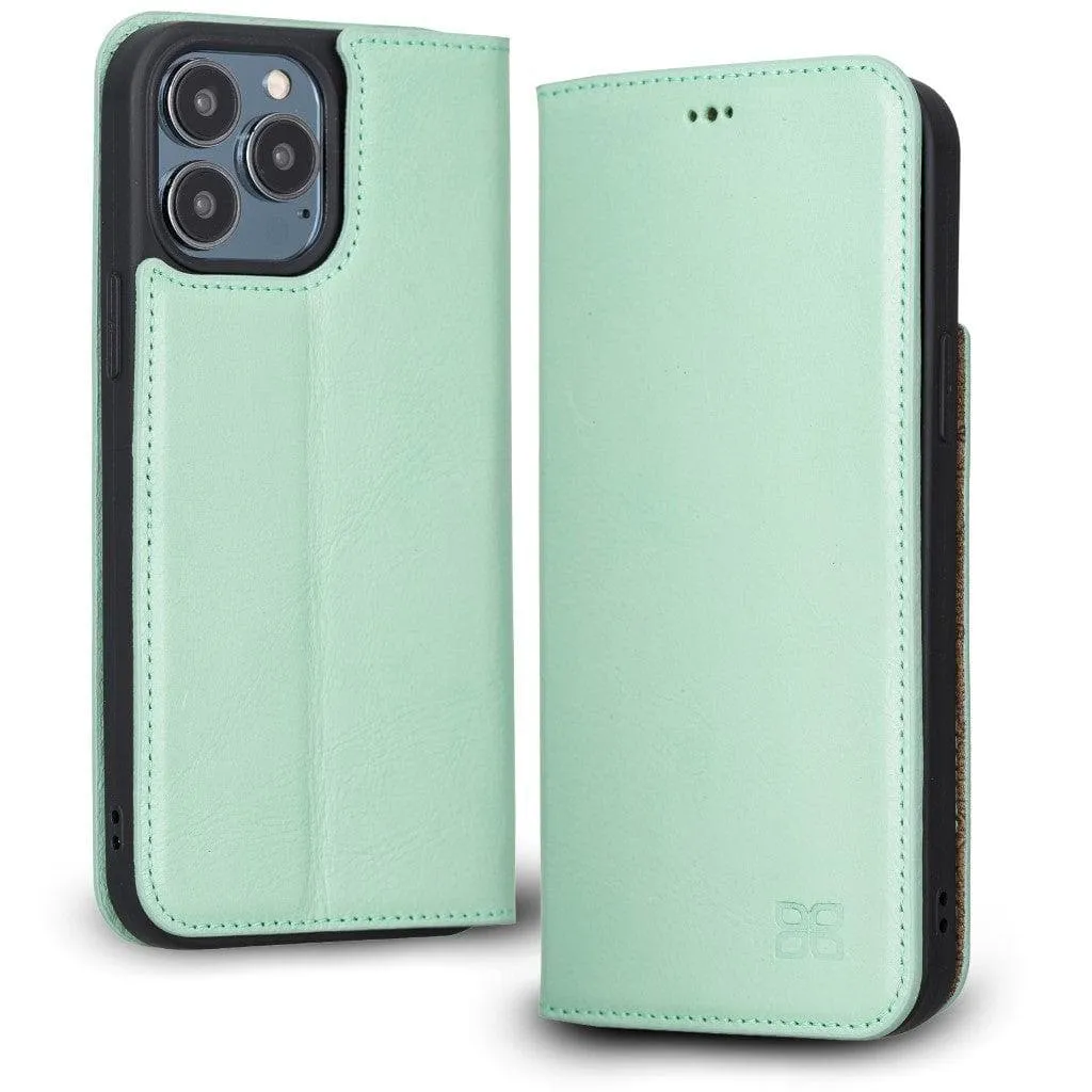 Brooks Leather Slim Wallet Case for Apple iPhone 13 Series