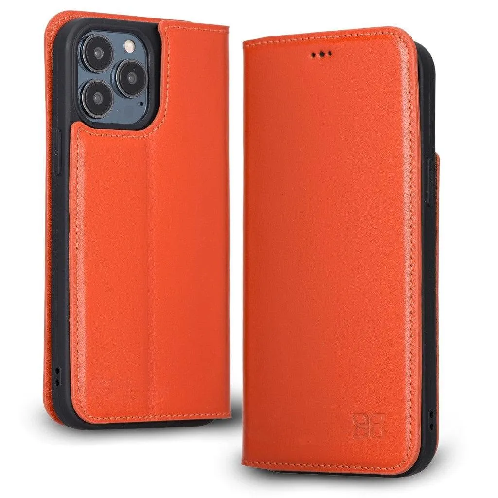 Brooks Leather Slim Wallet Case for Apple iPhone 13 Series