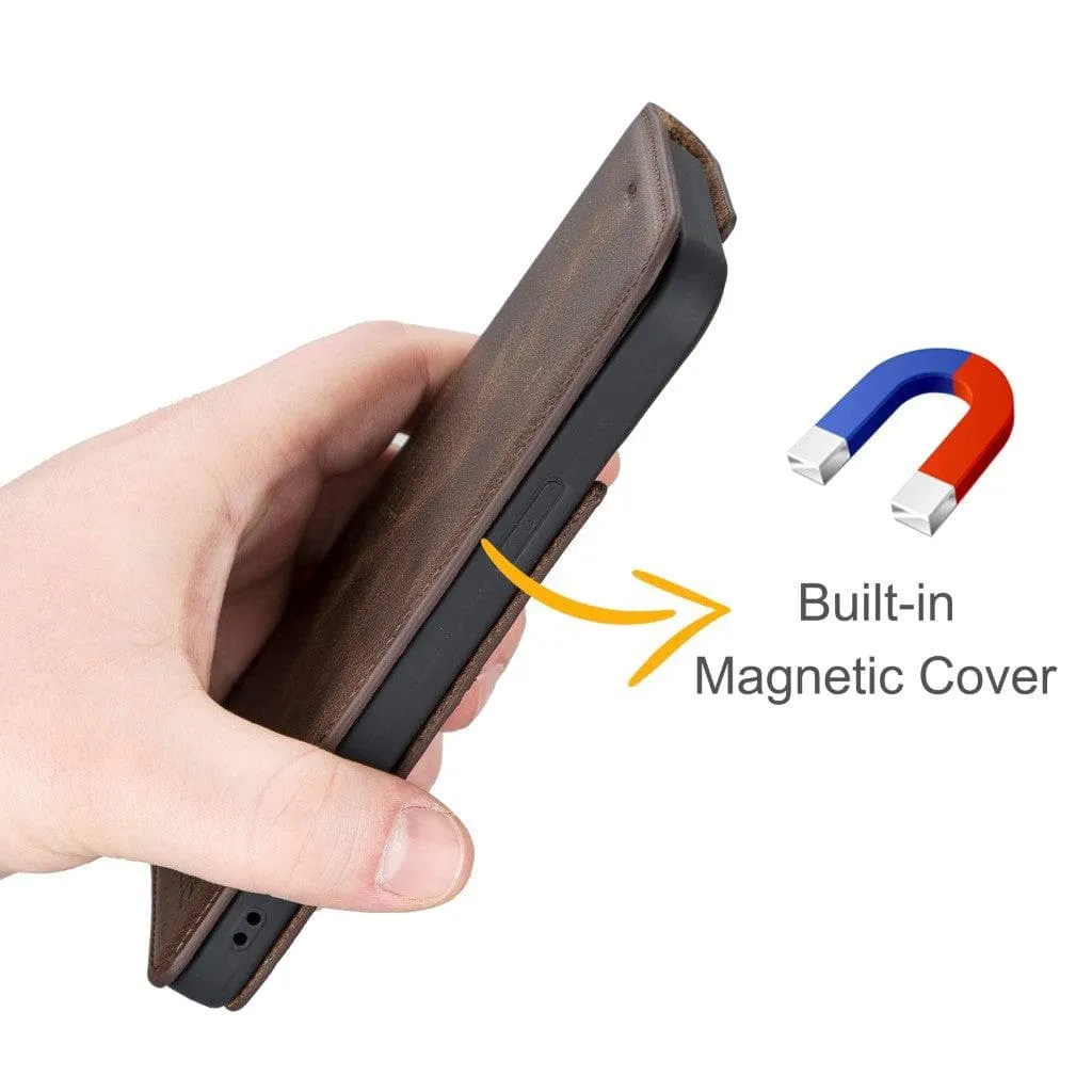 Brooks Leather Slim Wallet Case for Apple iPhone 13 Series