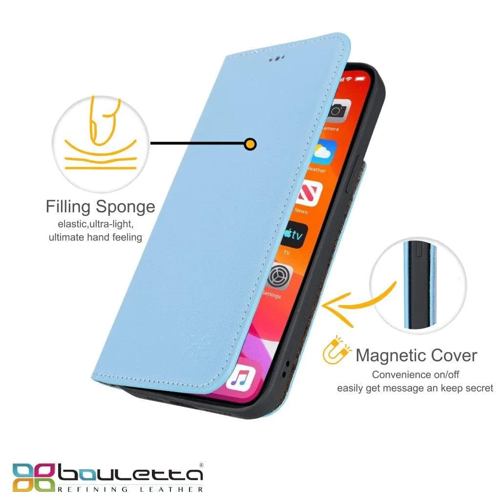 Brooks Leather Slim Wallet Case for Apple iPhone 13 Series