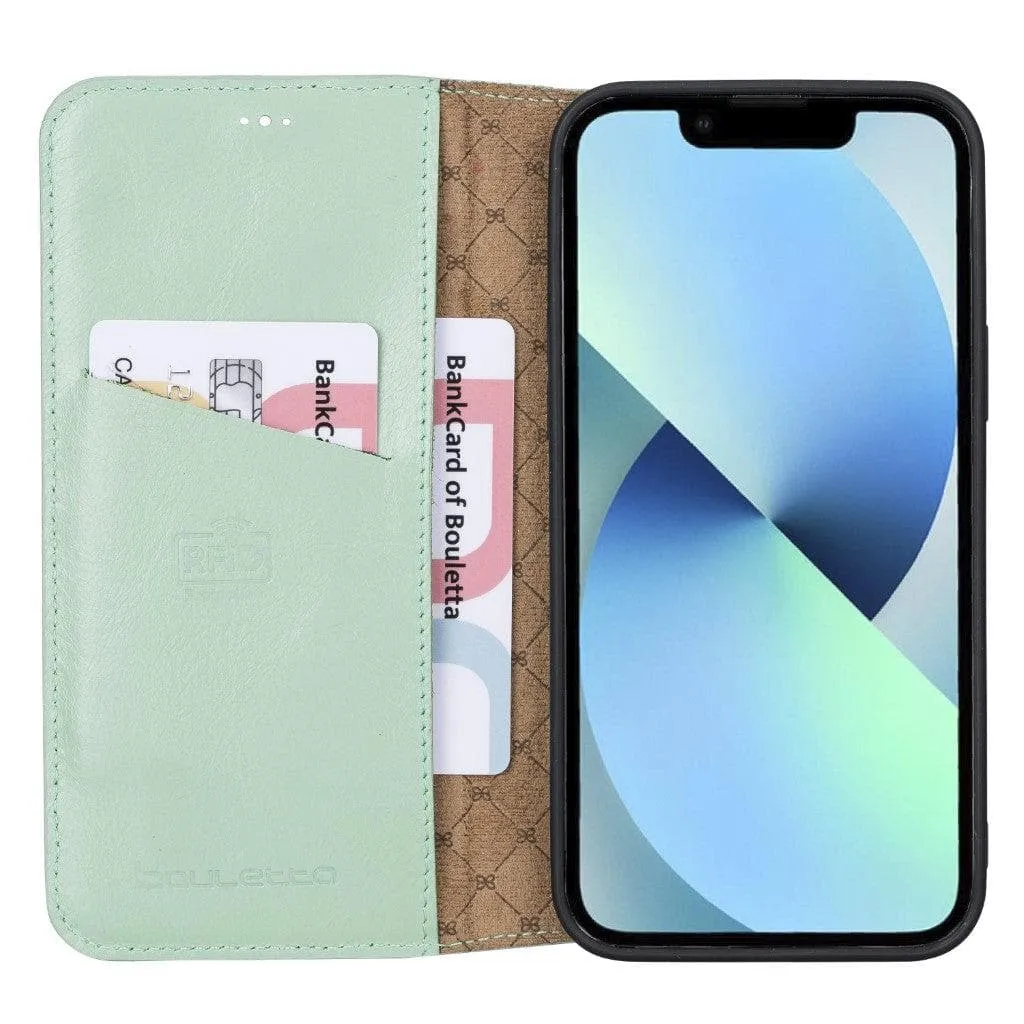 Brooks Leather Slim Wallet Case for Apple iPhone 13 Series