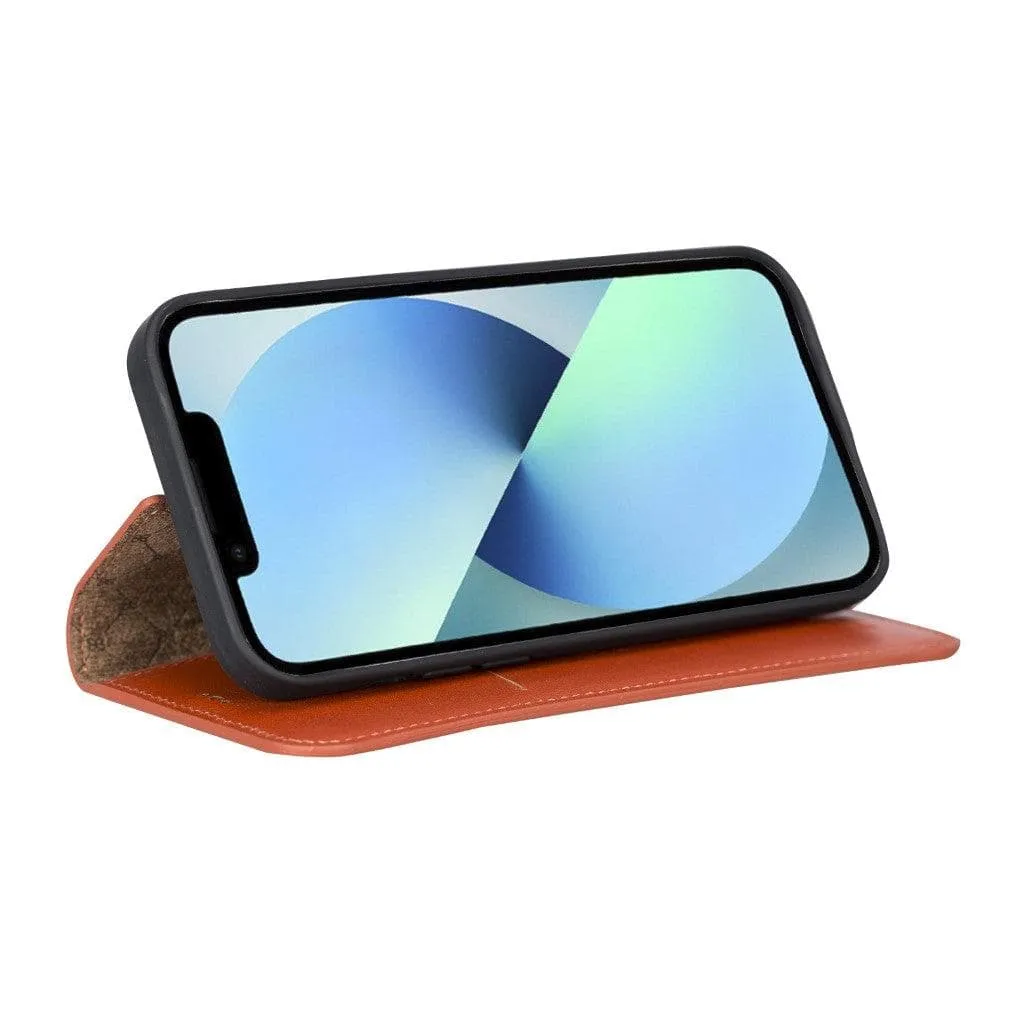Brooks Leather Slim Wallet Case for Apple iPhone 13 Series