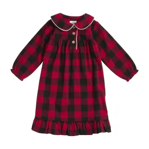 Buffalo Check Flannel Nightgown