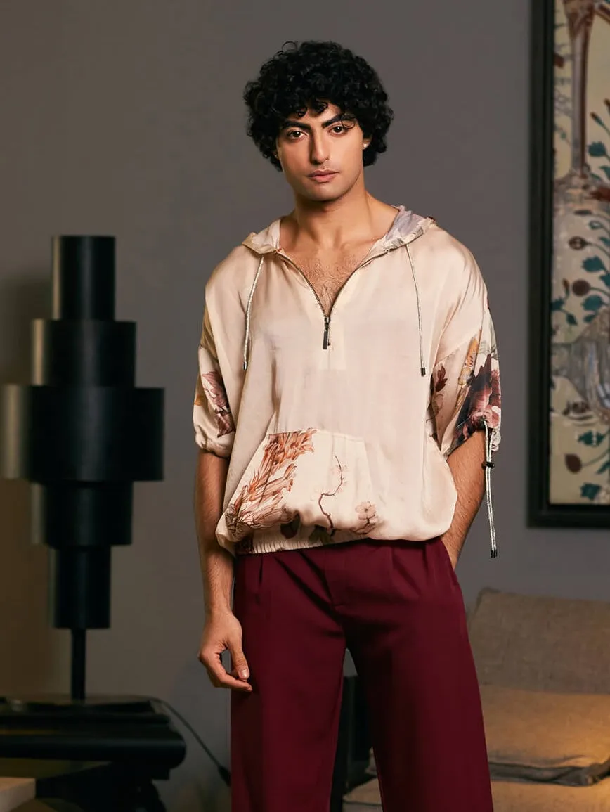 Bumble bee bamberg satin printed jumper