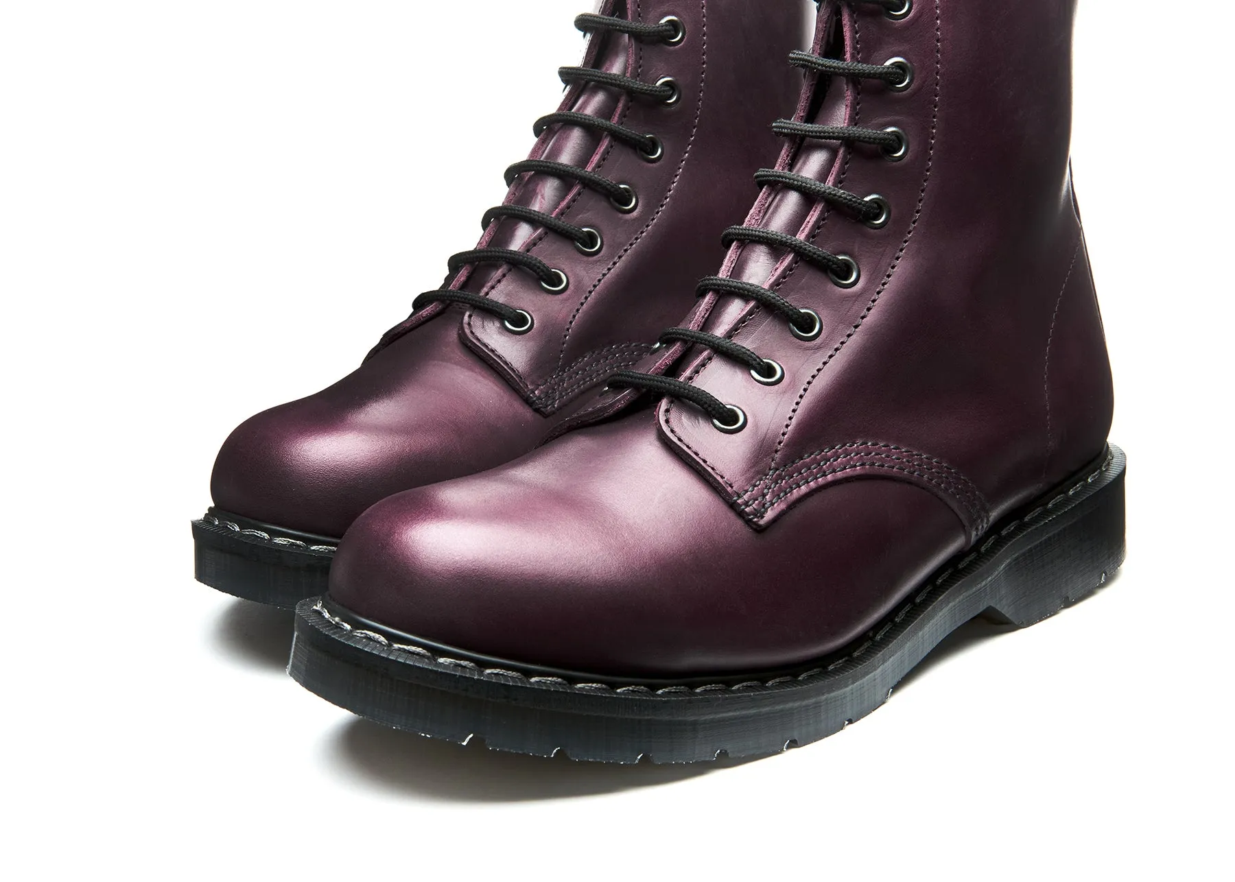 Burgundy Gaucho 8 Eye Derby Boot