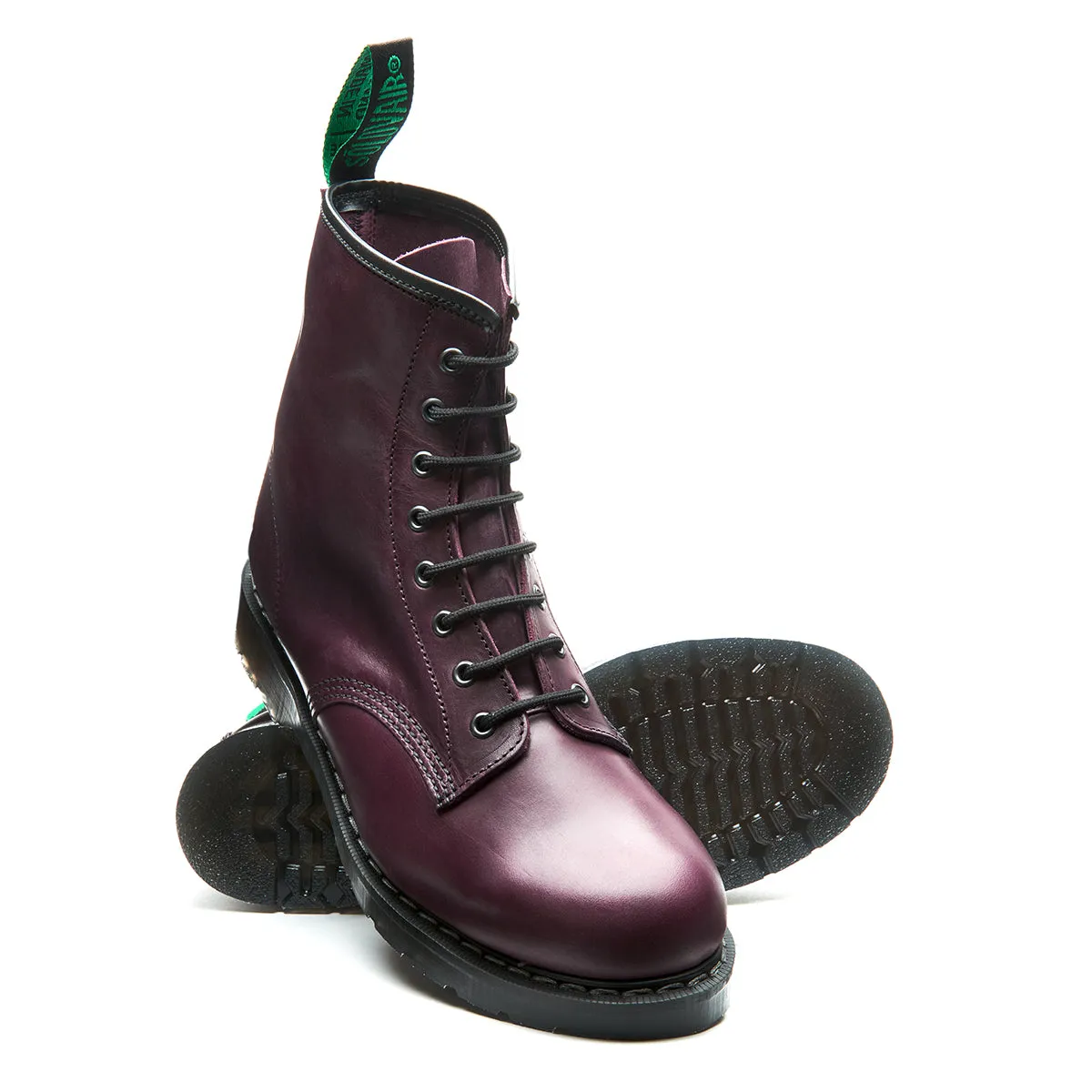 Burgundy Gaucho 8 Eye Derby Boot