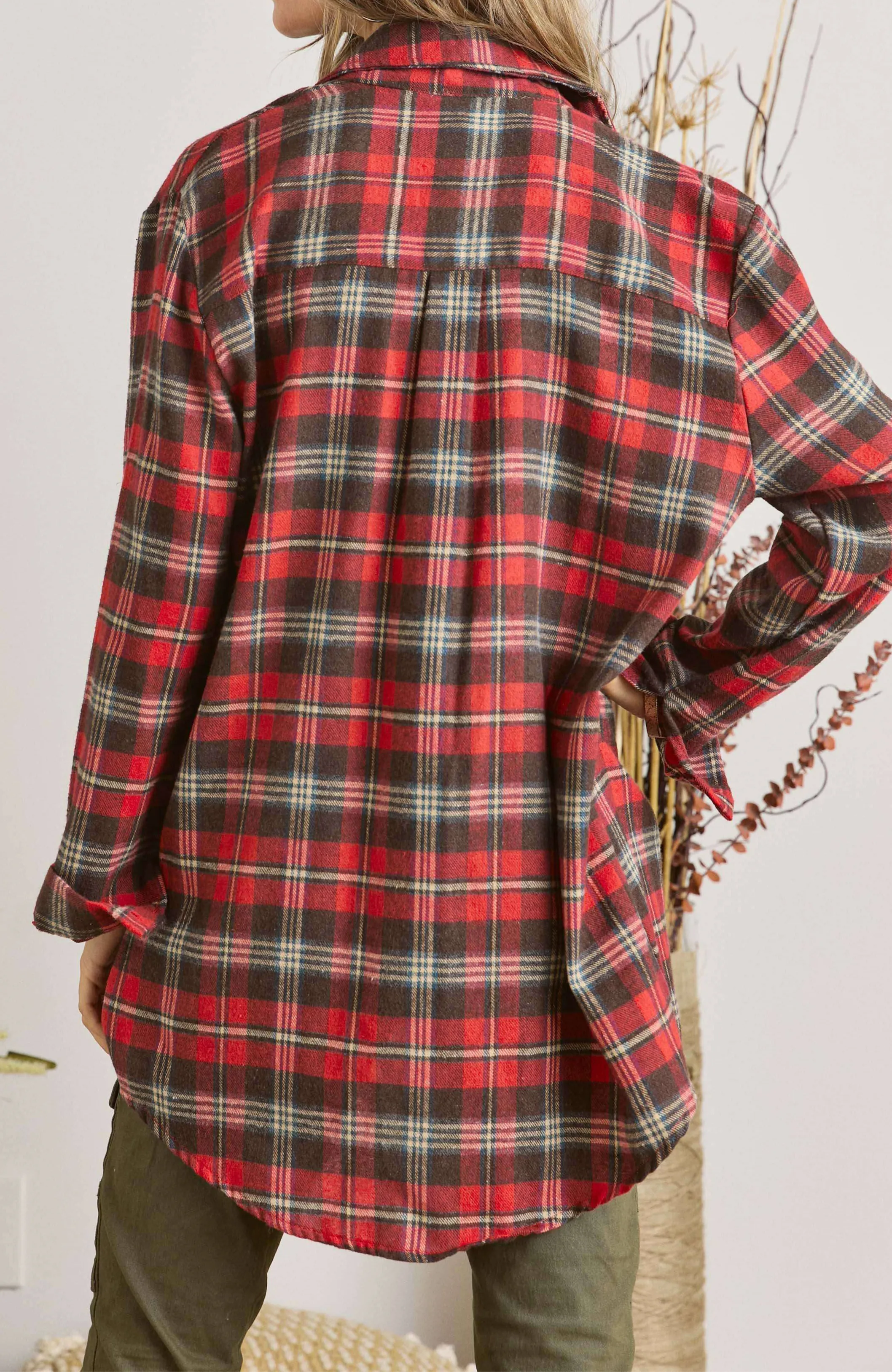 BUTTON DOWN FLANNEL