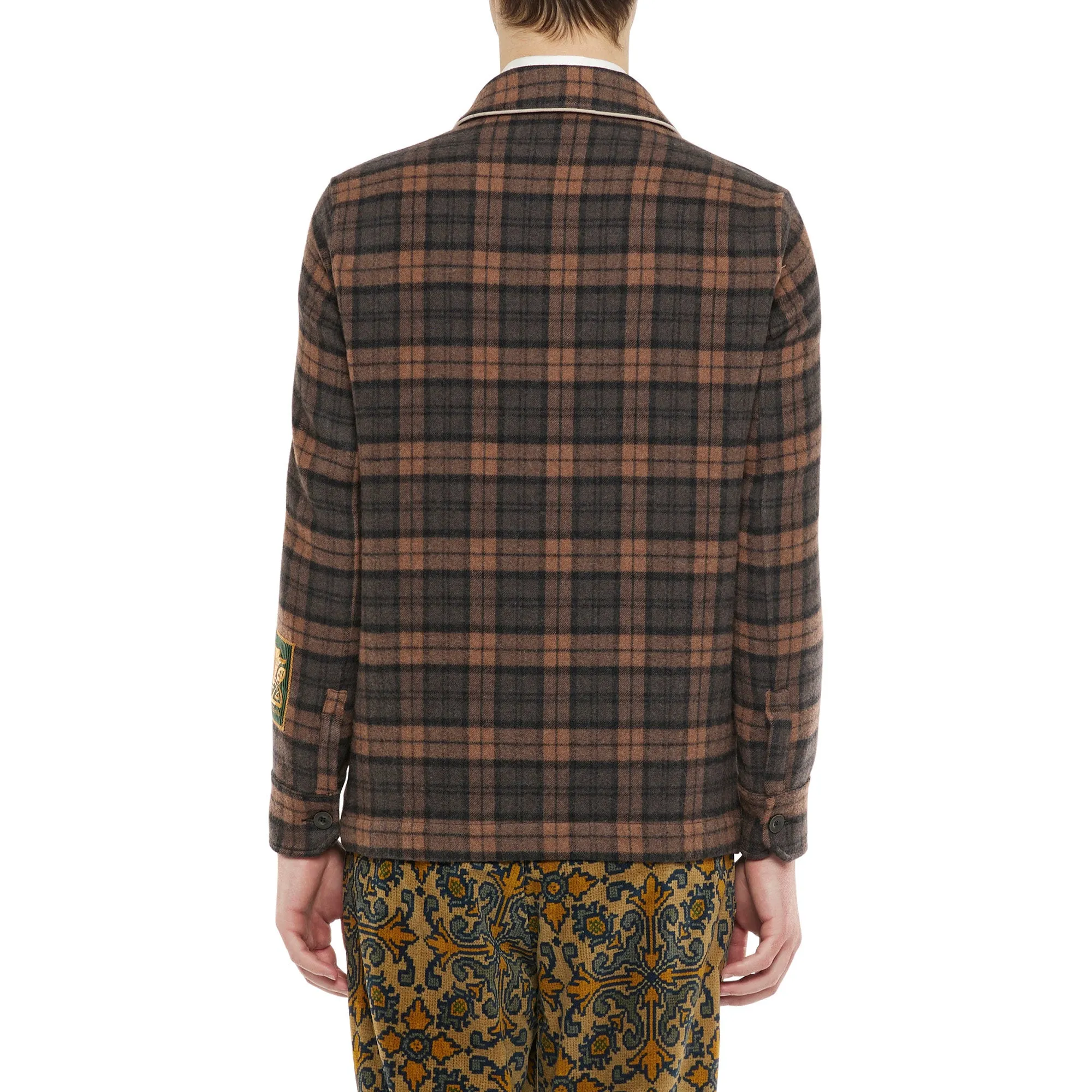 Cake Plaid Jacket - Grafitti