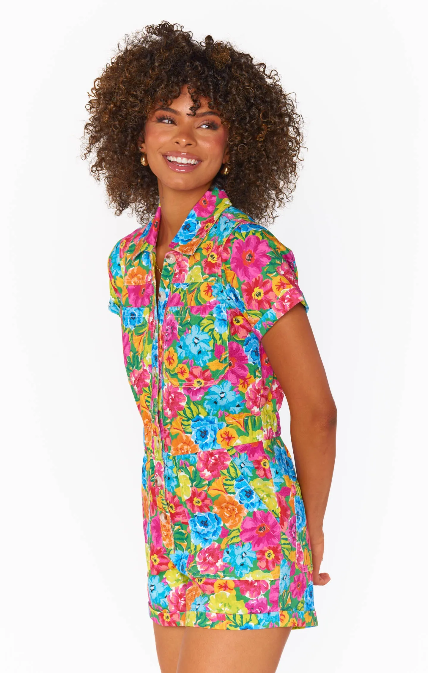Cannon Denim Romper