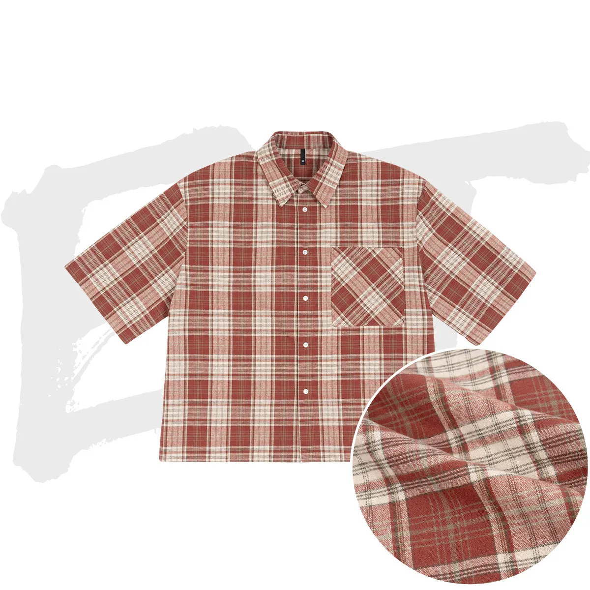 Cardigan Button Short Sleeve Shirt