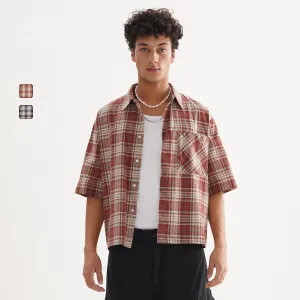 Cardigan Button Short Sleeve Shirt