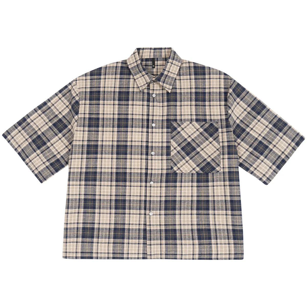 Cardigan Button Short Sleeve Shirt
