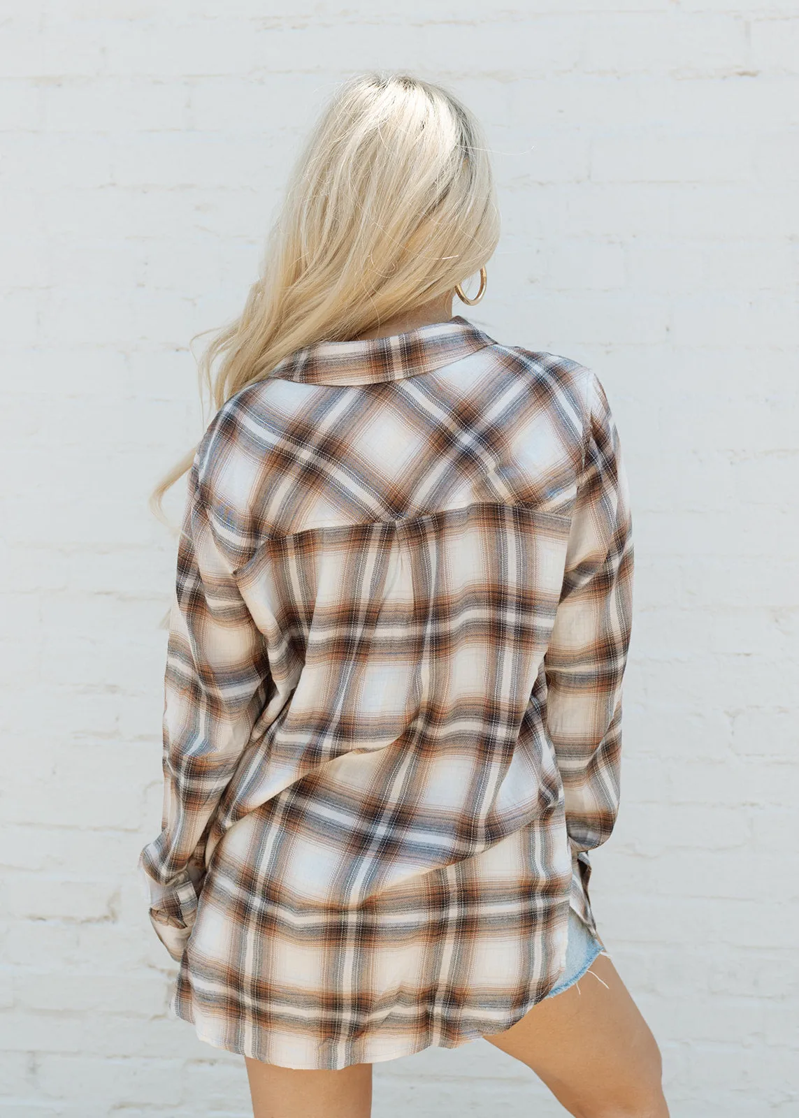 Carter Clay Plaid Flannel
