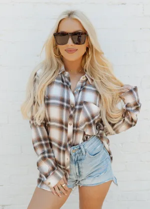 Carter Clay Plaid Flannel