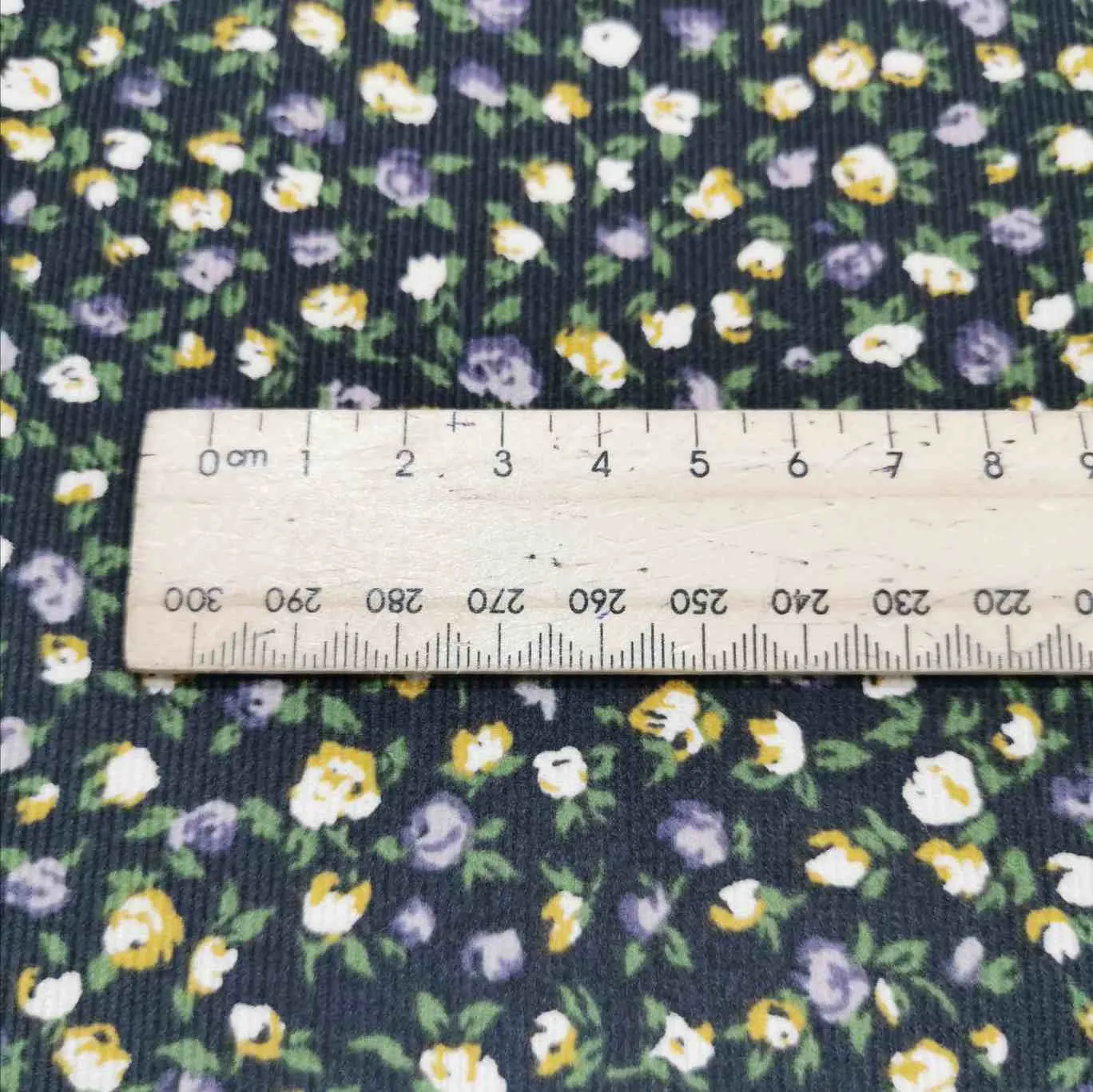Cecily Cotton Pinwale Cord, Grey - 1.95m remnant